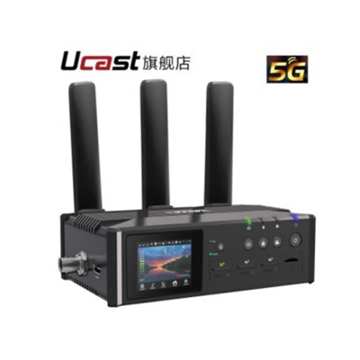 UCAST Ucast Q8S  通用无线电通信设备 5G多网聚合直播编码器 HDMI SDI高清视频微赞微信多平台推流设备